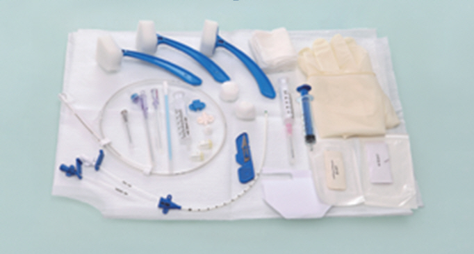 Central venous catheter - Compound pack