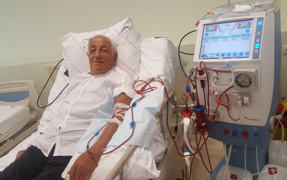 Clinical use case: Hemodialysis + Hemoperfusion